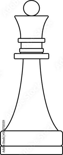 queen vector icon