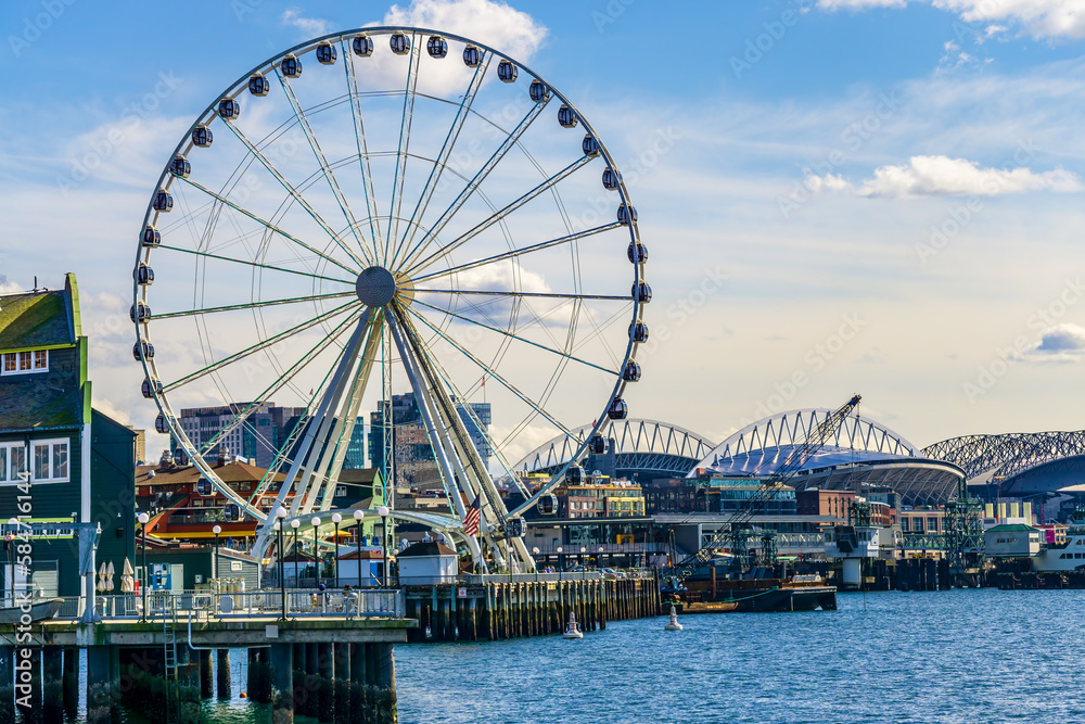 Seattle Waterfront Wheel 4