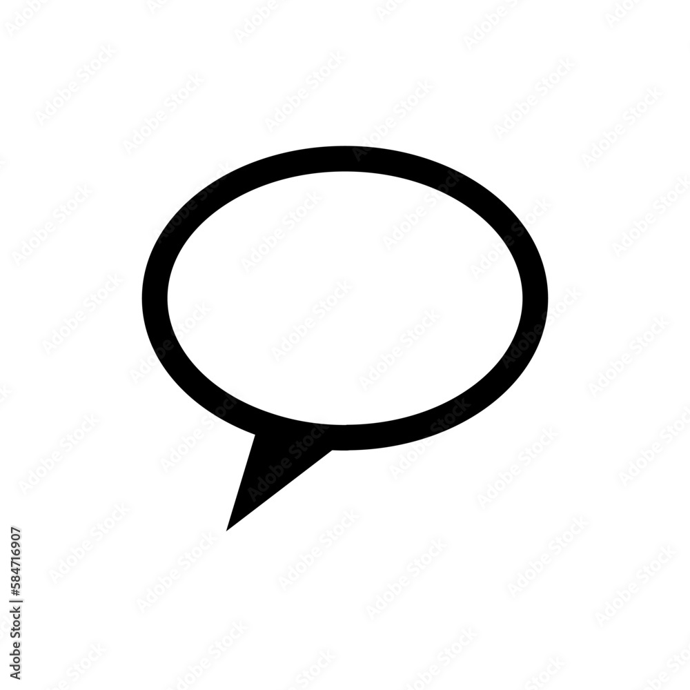 Online consultation. Chat and message or feedback linear icon in black. Dialog badge and communication flat sign. Isolated logo. For your web site. Technical support symbol. Vector EPS 10 Online consultation. Chat and message or feedback linear icon in black. Dialog badge and communication flat sign. Isolated logo. For your web site. Technical support symbol. Vector EPS 10