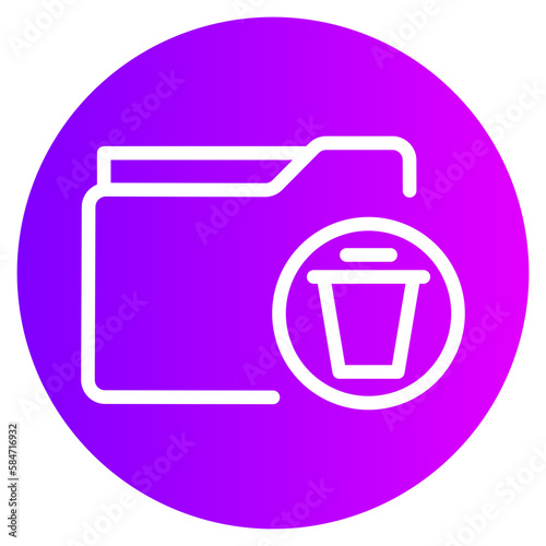 folder gradient icon