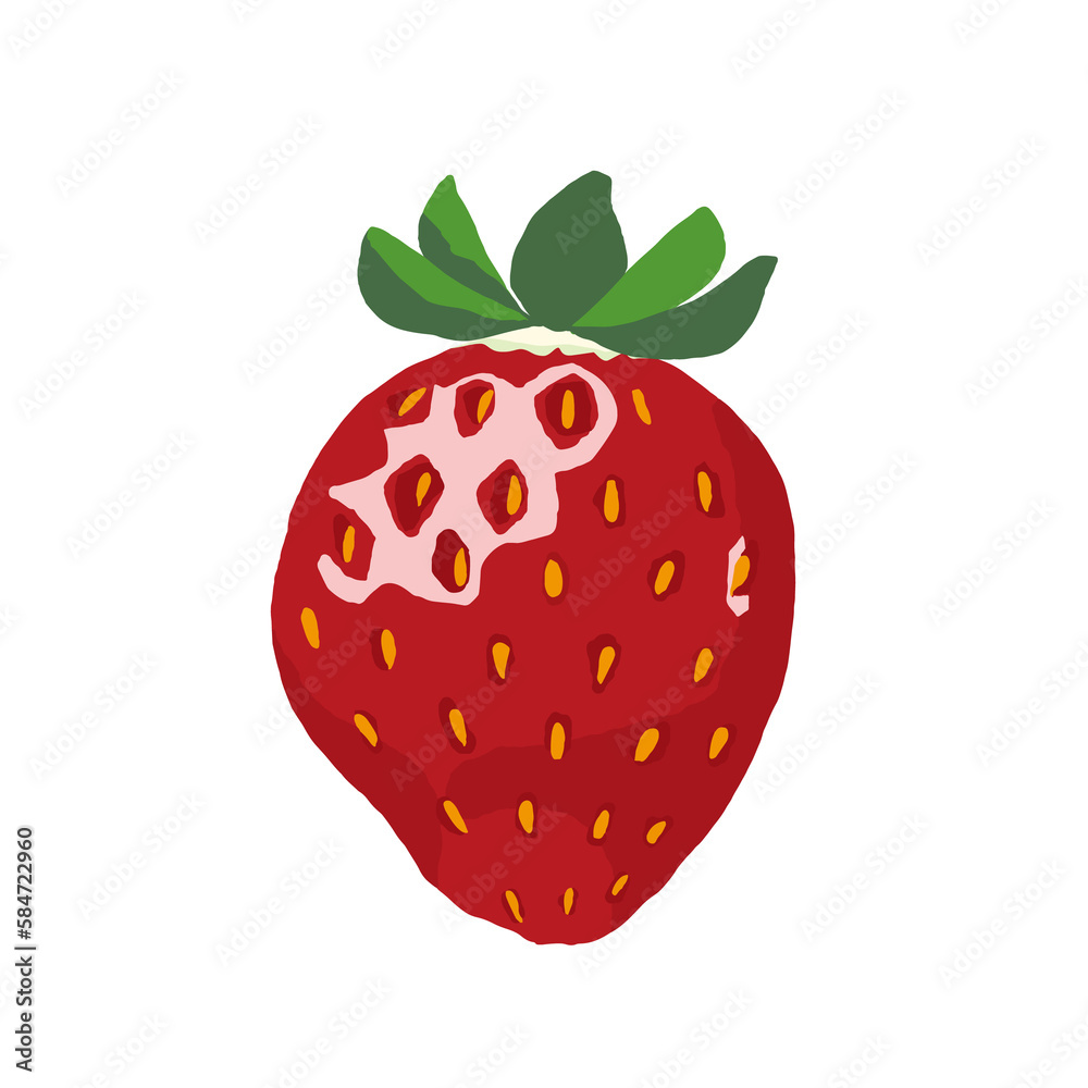 かわいくておしゃれないちごのイラスト2(png) かわいくておしゃれないちごのイラスト2(png)