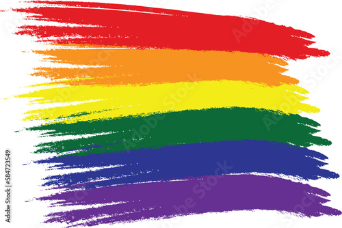 Rainbow symbol of the LGBT community, Pride month