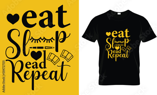 Eat Sleep Beer Repeat. Typography Vector graphic for t-shirt. Vector Poster, typographic quote, or t-shirt.