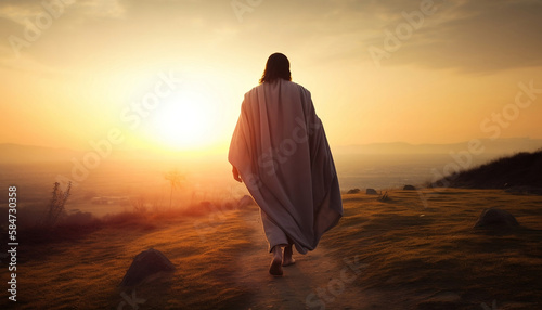 Fotografie, Obraz Jesus christ risen. Holy week.