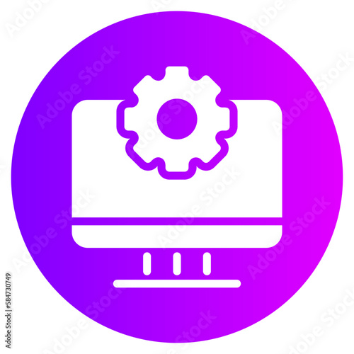settings gradient icon