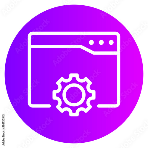 custom gradient icon