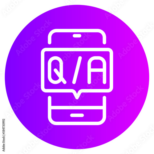 qa gradient icon