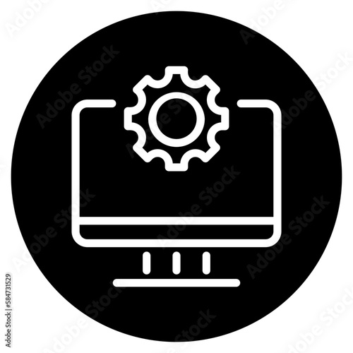 settings glyph icon