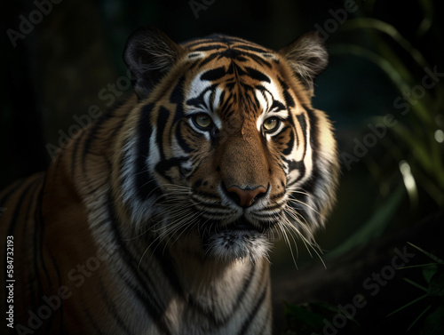 tiger headshot 