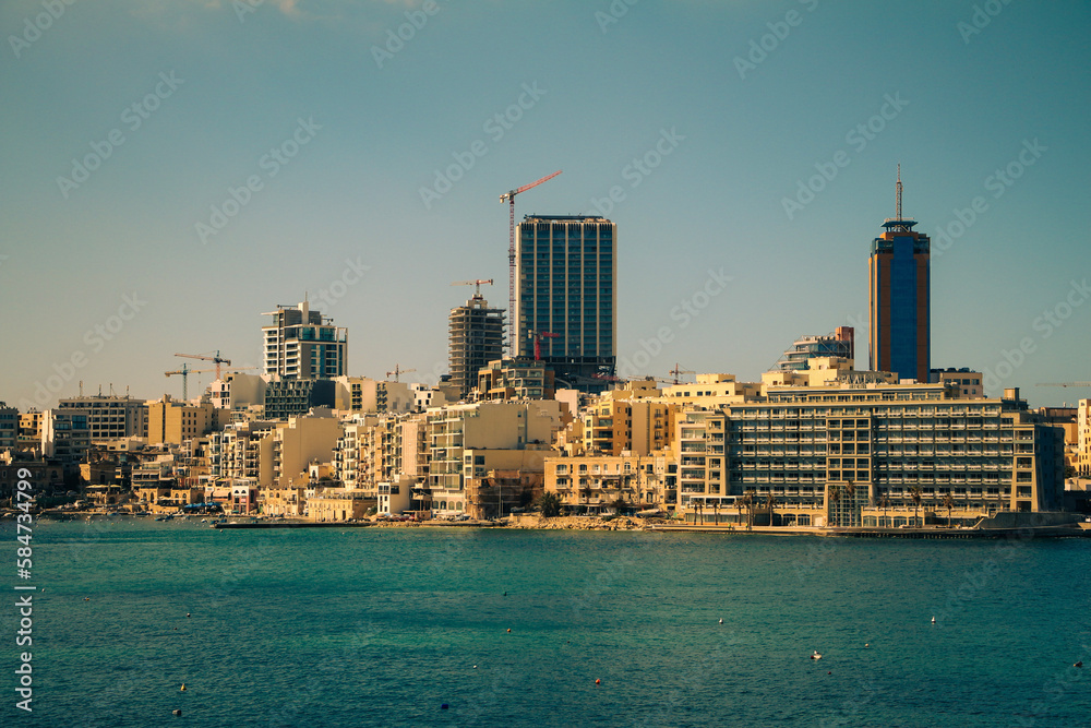 Obraz premium city skyline