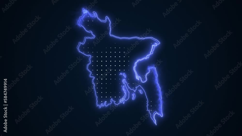 Neon Blue Bangladesh Map Borders Outline Loop Background. Neon Blue Colored Bangladesh Map Borders Outline Seamless Loop Dark Background. Bangladesh Neon Map Borders Outline. Neon Blue Bangladesh Map Borders Outline Loop Background. Neon Blue Colored Bangladesh Map Borders Outline Seamless Loop Dark Background. Bangladesh Neon Map Borders Outline.