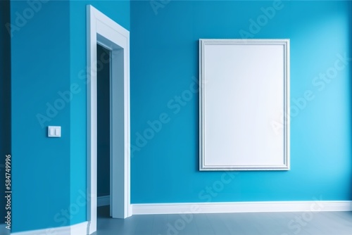 3D Rendered Mockup Frame  Close-Up for Home Interior Background   Others Design Presentation