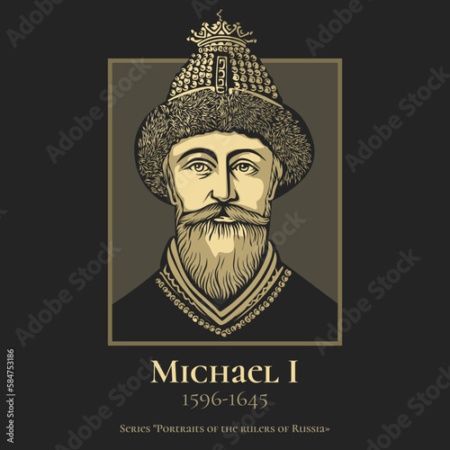 Michael I (1596-1645) became the first Russian tsar of the House of Romanov after the Zemskiy Sobor of 1613 elected him to rule the Tsardom of Russia.