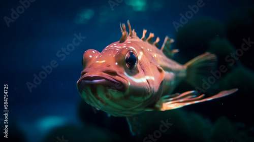 fish in aquarium © Dennis