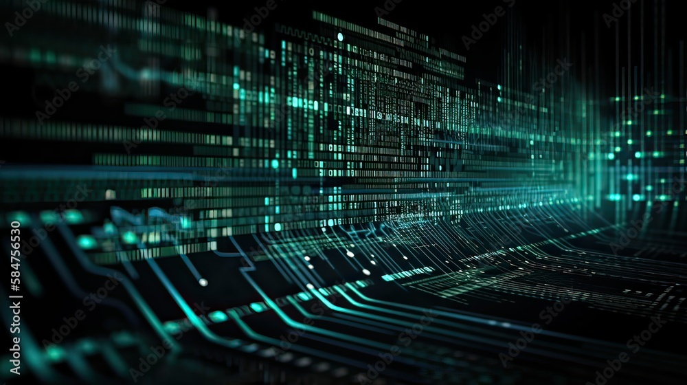 Programming code abstract technology background of software developer ...