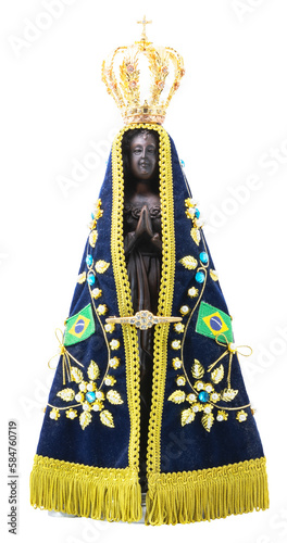 A santa imagem de Nossa Senhora Aparecida, a padroeira do Brasil
