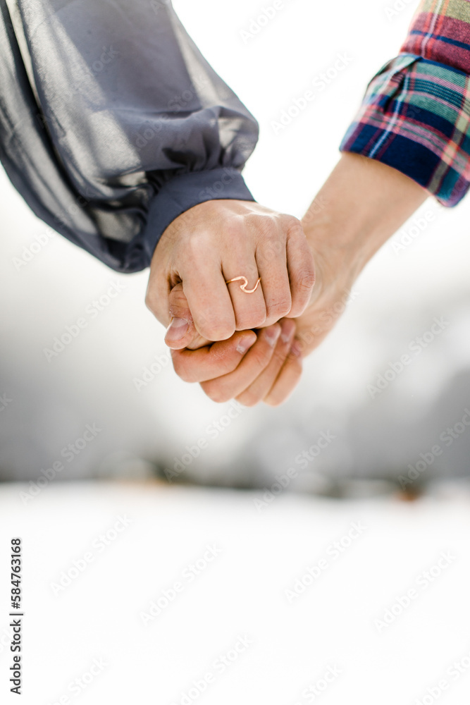 Fototapeta premium Händchen halten