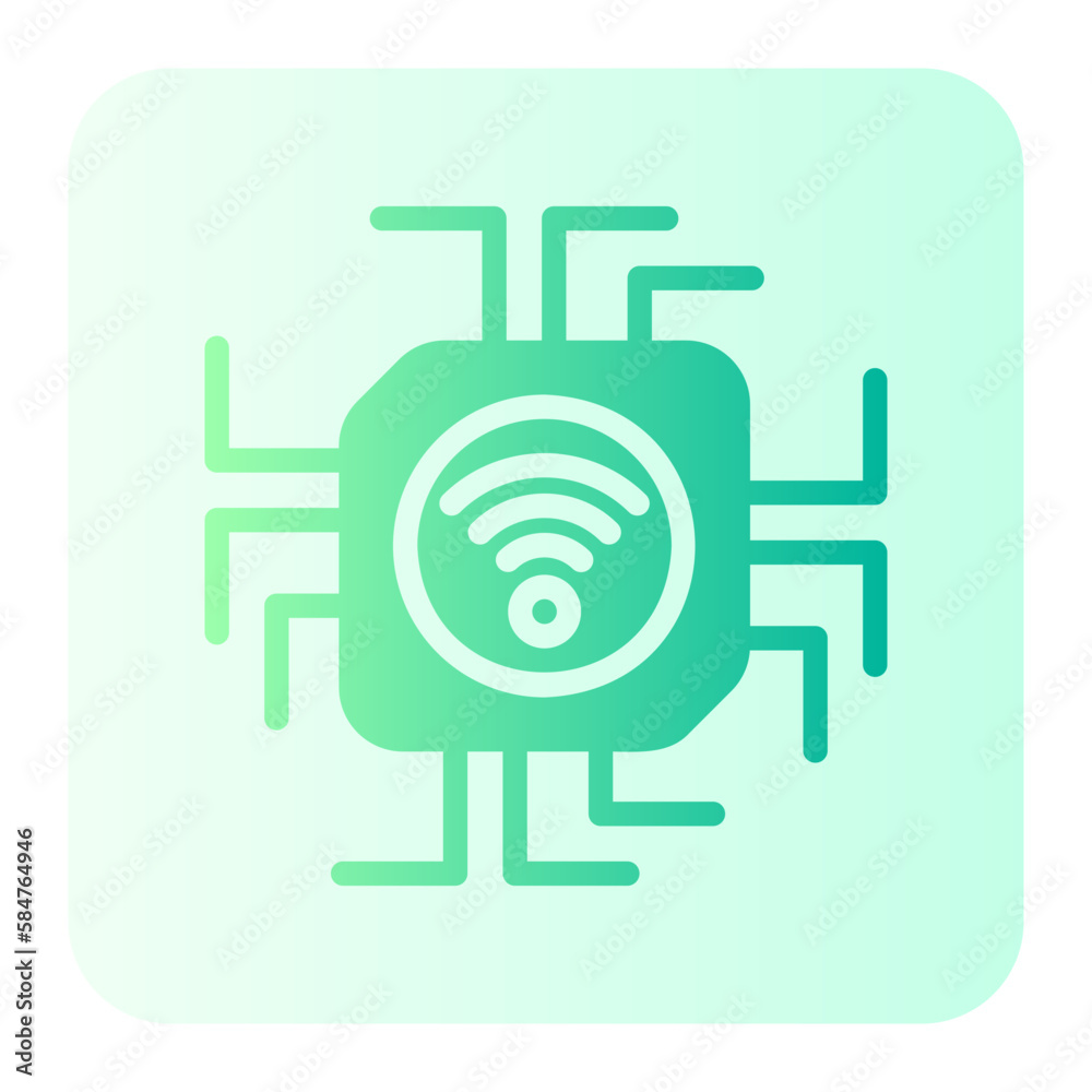 chip gradient icon