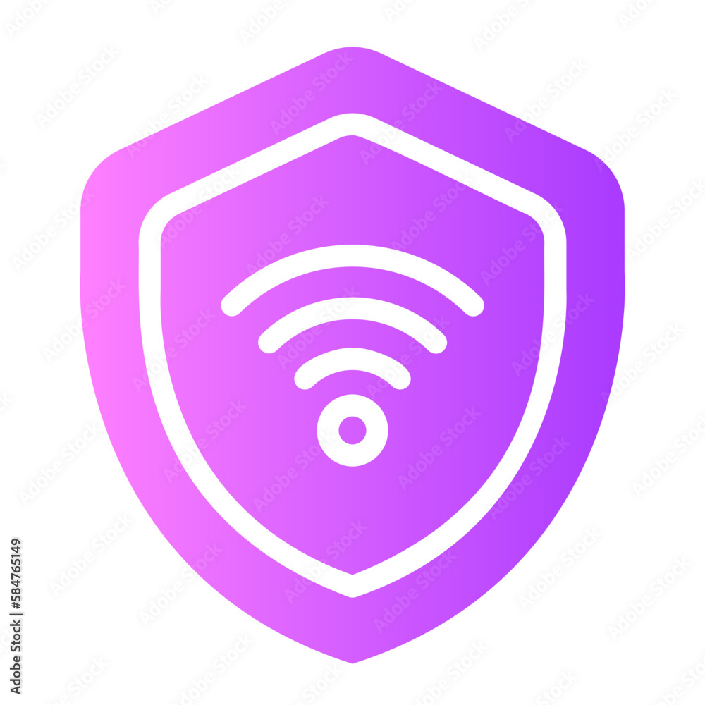 protection gradient icon protection gradient icon