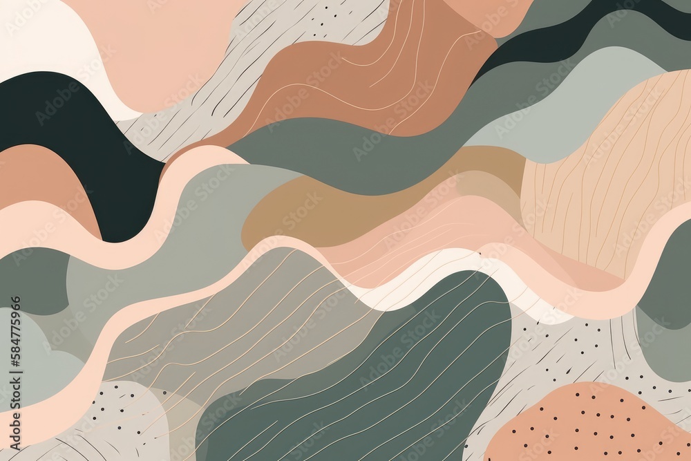 Abstract Modern Background Muted Colors Abstract Modern Background Muted Colors