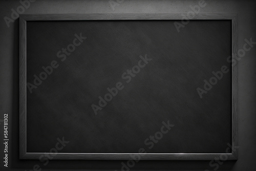 bulletin board on black background photo