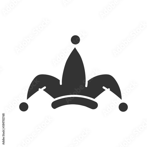 April Fool's day Joker black hat