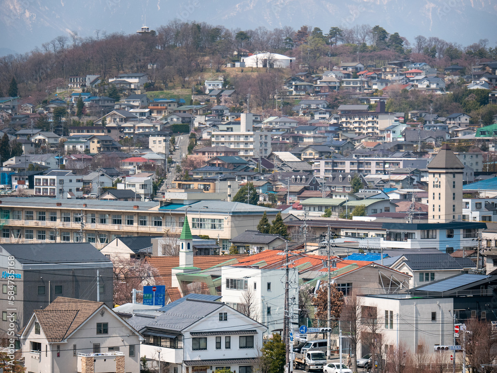 Nagano city view