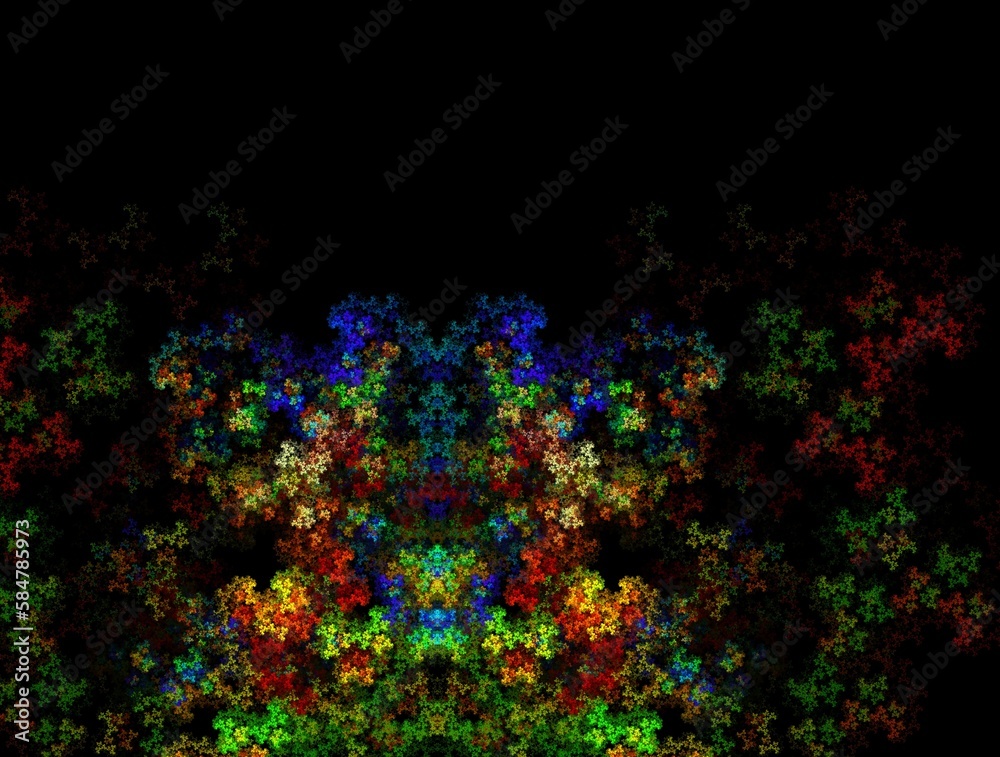 Imaginatory fractal abstract background Image Imaginatory fractal abstract background Image