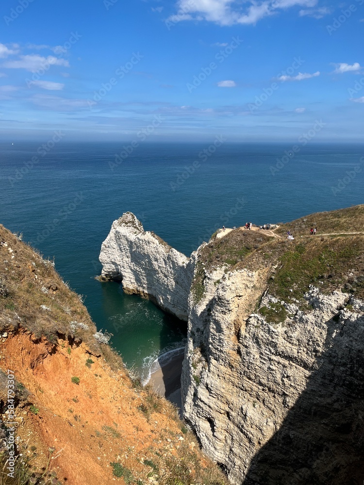 Falaise ensoleillée