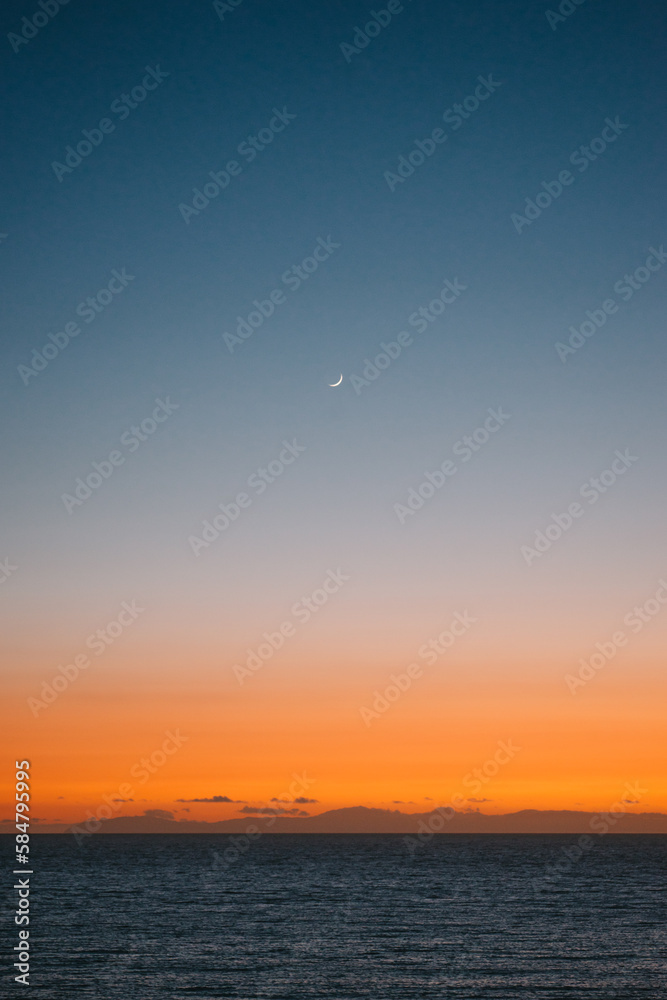 Sunset over Little Corona Beach