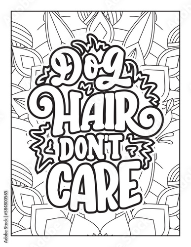 Affirmative quotes coloring page. Positive quotes. Coloring book for adults. Typography design. Hand drawn with inspiration word. Quotes Coloring. motivational quotes coloring pages design. quotes