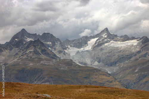 Alpine landscape in the Pennine Alps, Switzerland, Europe © Rechitan Sorin