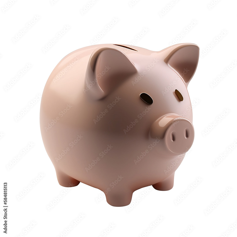 Piggy bank on transparent background. PNG, ai Piggy bank on transparent background. PNG, ai