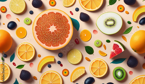 Früchte Hintergrund