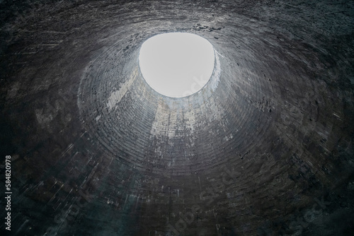 The abandoned Inota power plant - a former thermal power plant located in the town of Inota, Hungary