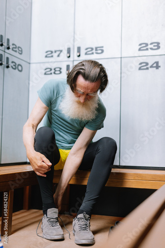 Locker room get dressed footwear