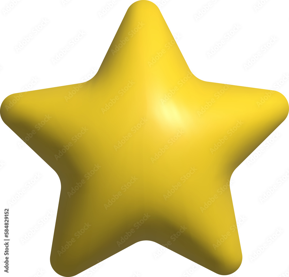 3d yellow star icon. PNG 3d yellow star icon. PNG