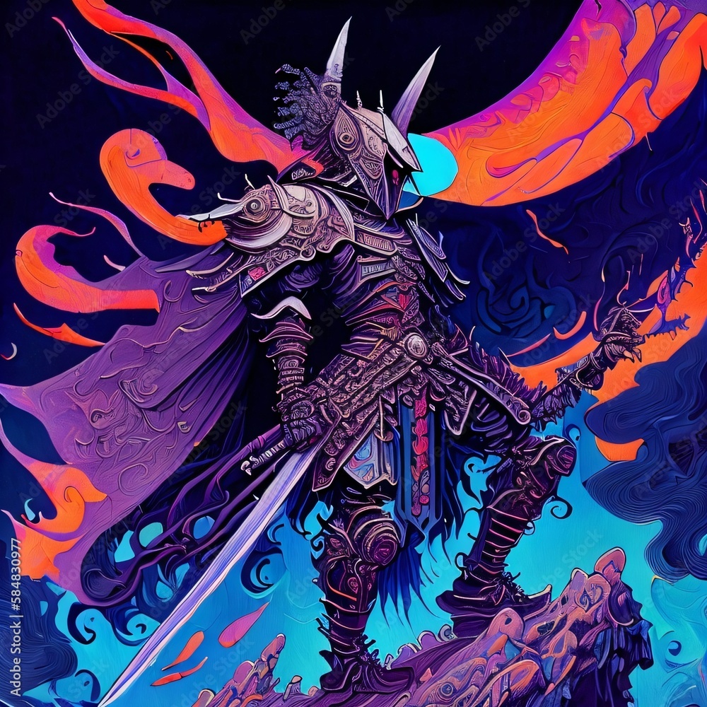 Abstract Knight Abstract Knight