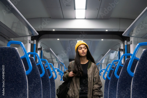 Traveler In The Train
