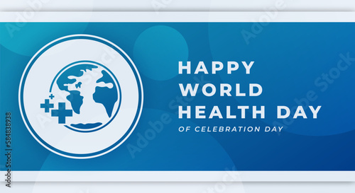 World Health Day Celebration Vector Design Illustration for Background, Poster, Banner, Advertising, Greeting Card