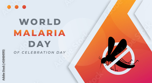 World Malaria Day Celebration Vector Design Illustration for Background, Poster, Banner, Advertising, Greeting Card