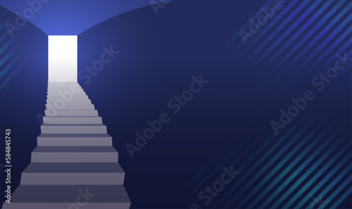 成長・ステップアップの背景イメージ