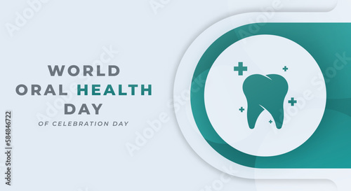 World Oral Health Day Celebration Vector Design Illustration for Background, Poster, Banner, Advertising, Greeting Card