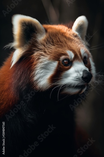 Portrait of a Red Panda