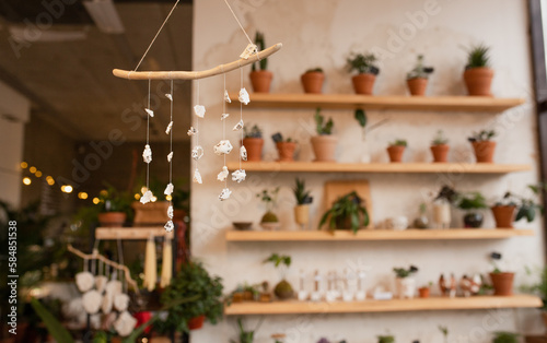 Wind Chime Made Of Shells photo