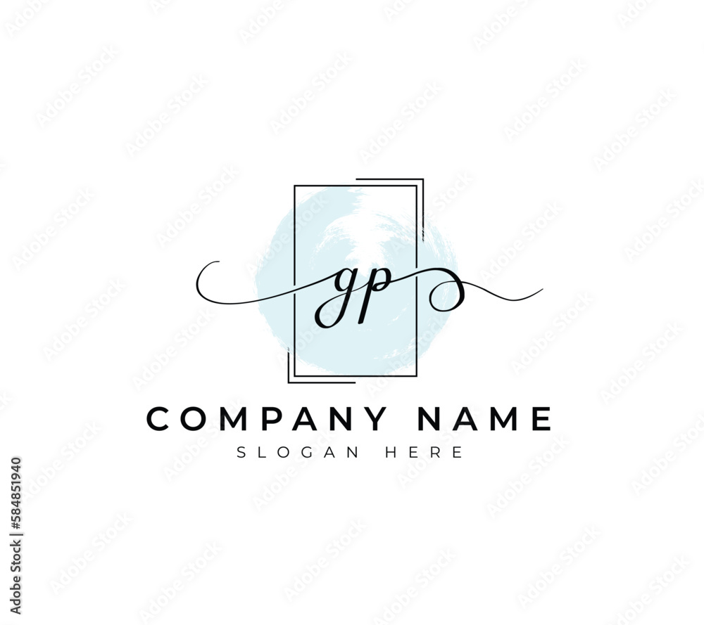 The flat handwriting abstract initial GP letter logo icon incorporates two abstract shapes in the black-and-white creative process. The flat handwriting abstract initial GP letter logo icon incorporates two abstract shapes in the black-and-white creative process.