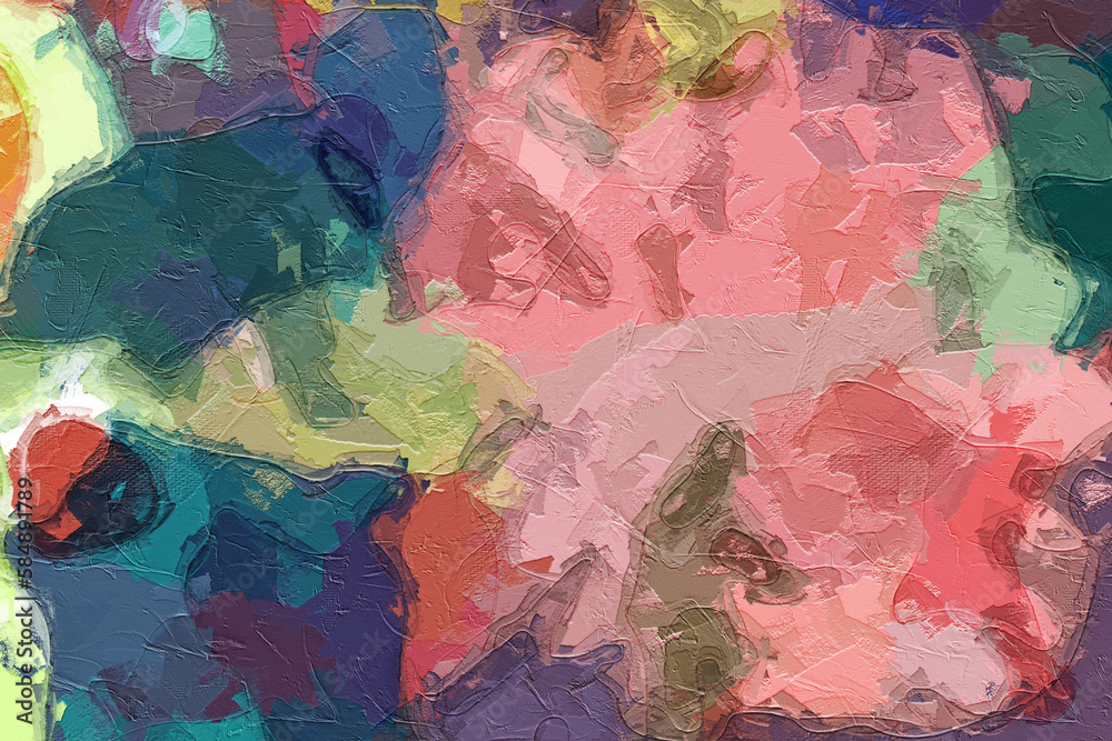 Fototapeta premium Beautiful colorful abstract geometric texture