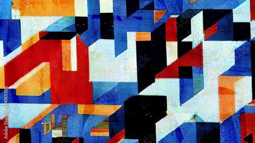 Cubism Loops Texture