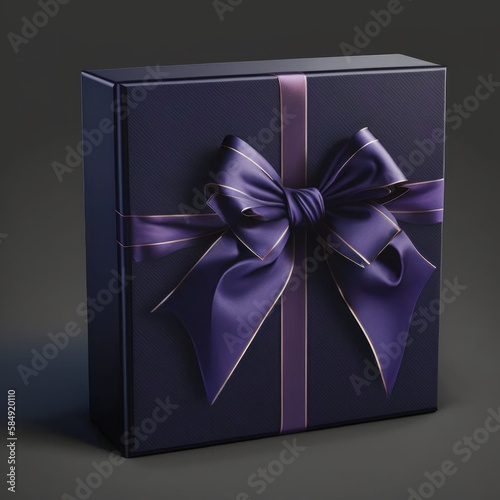 purple gift box