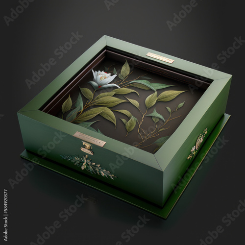 green gift box
